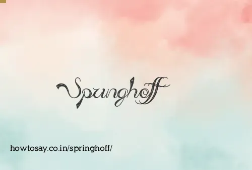 Springhoff