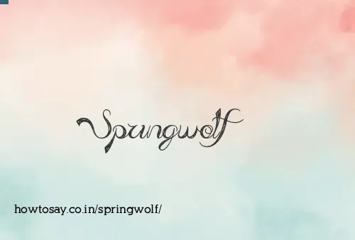 Springwolf