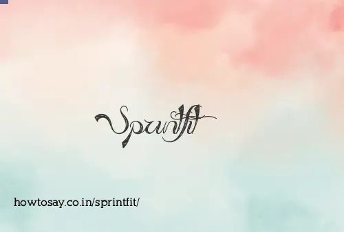 Sprintfit