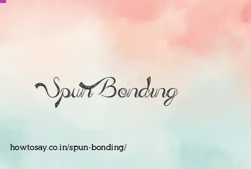 Spun Bonding