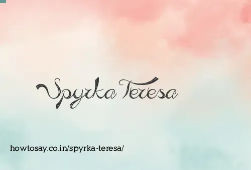 Spyrka Teresa