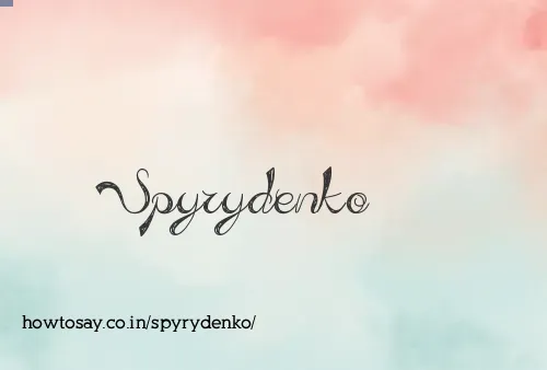 Spyrydenko
