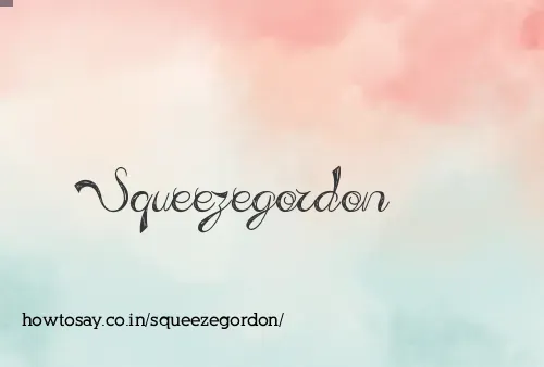 Squeezegordon