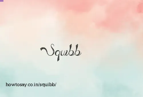 Squibb