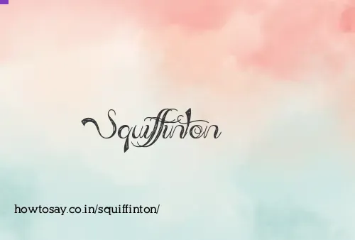 Squiffinton