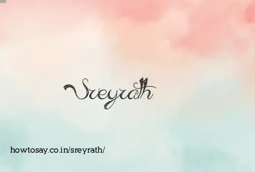 Sreyrath