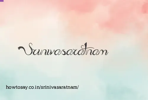 Srinivasaratnam