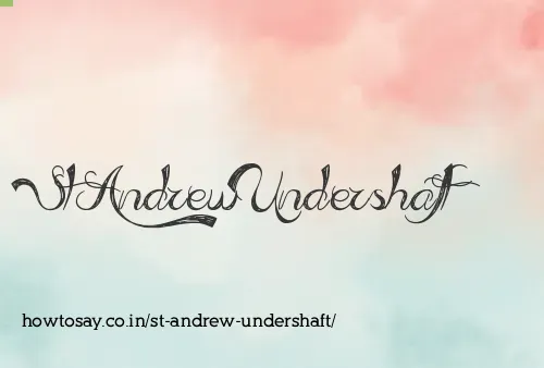 St Andrew Undershaft
