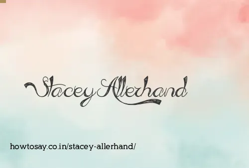 Stacey Allerhand