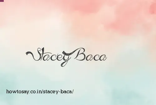 Stacey Baca