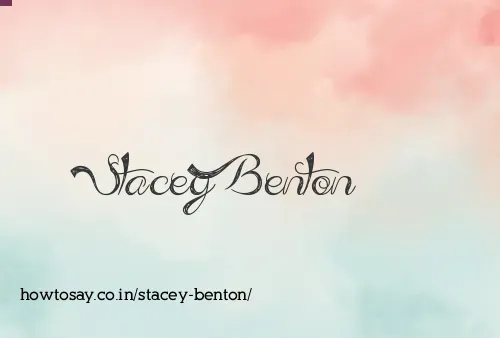 Stacey Benton