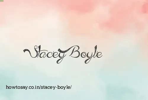 Stacey Boyle