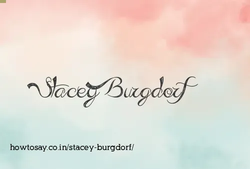 Stacey Burgdorf