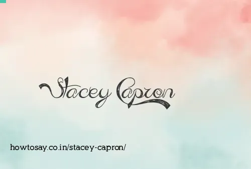 Stacey Capron