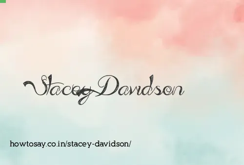 Stacey Davidson