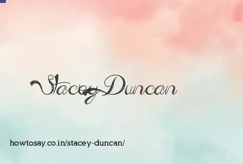 Stacey Duncan