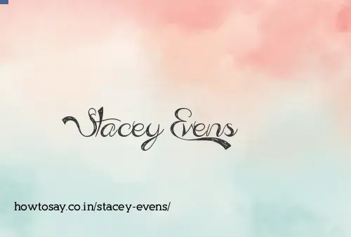Stacey Evens
