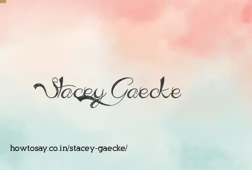 Stacey Gaecke