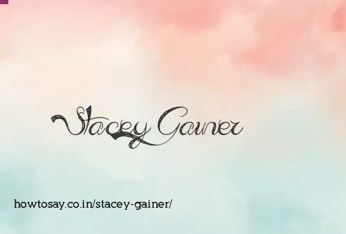 Stacey Gainer