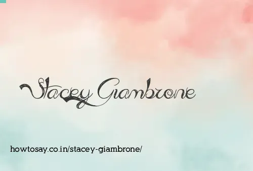 Stacey Giambrone