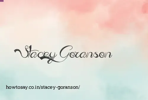 Stacey Goranson