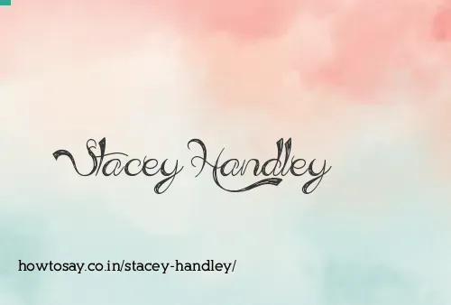 Stacey Handley