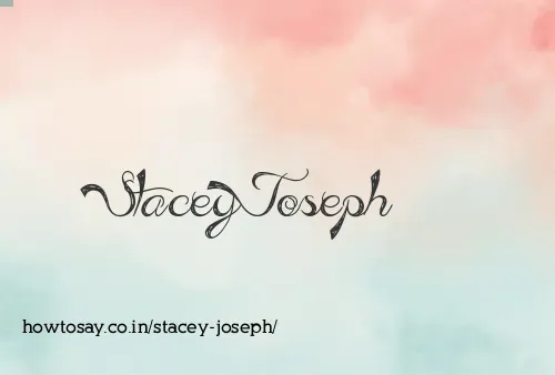 Stacey Joseph
