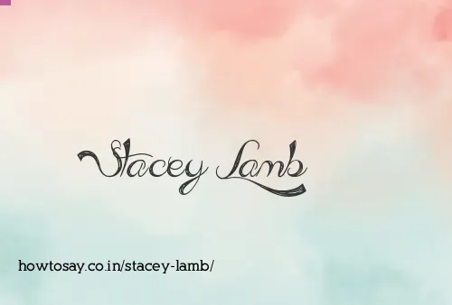 Stacey Lamb