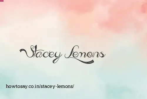 Stacey Lemons