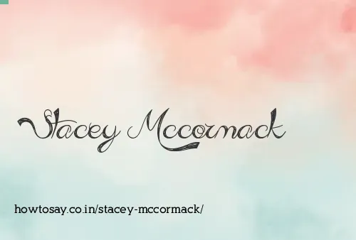 Stacey Mccormack