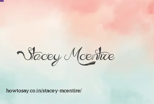 Stacey Mcentire