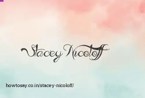 Stacey Nicoloff