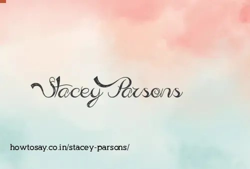 Stacey Parsons