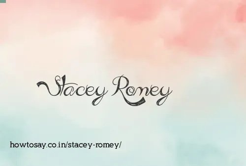 Stacey Romey