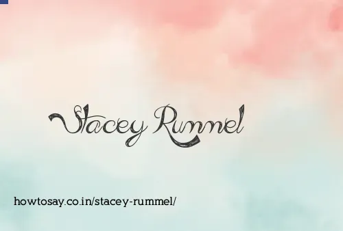 Stacey Rummel