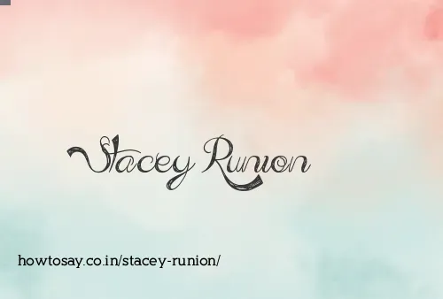Stacey Runion