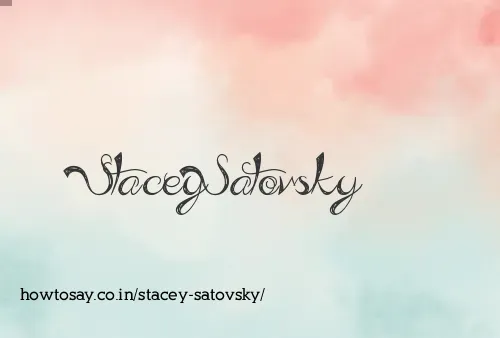 Stacey Satovsky