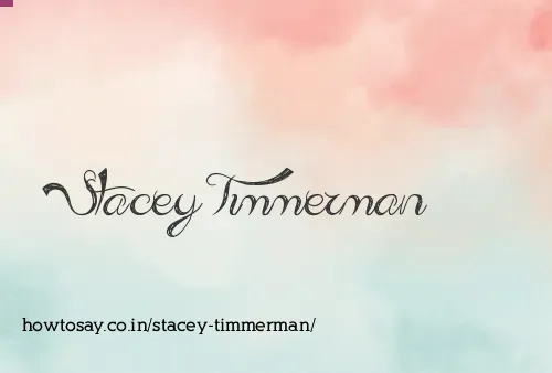 Stacey Timmerman