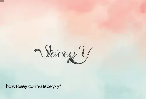 Stacey Y