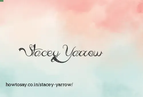 Stacey Yarrow