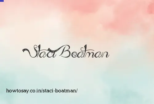 Staci Boatman