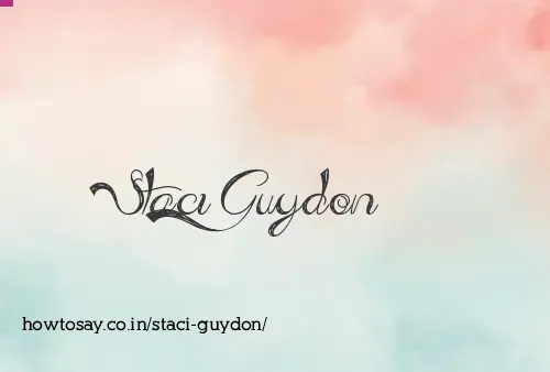 Staci Guydon