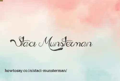 Staci Munsterman