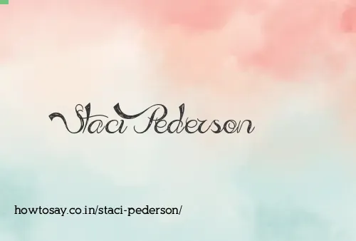 Staci Pederson