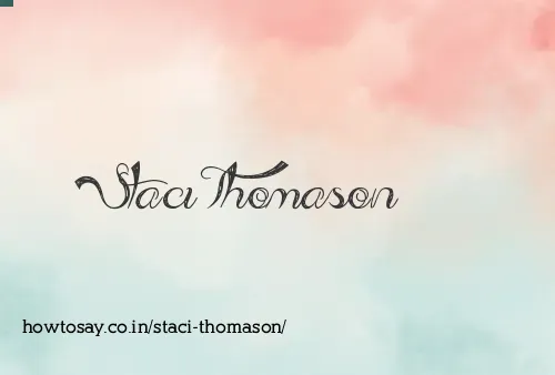 Staci Thomason