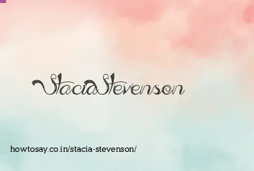 Stacia Stevenson