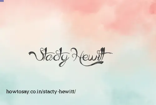 Stacty Hewitt