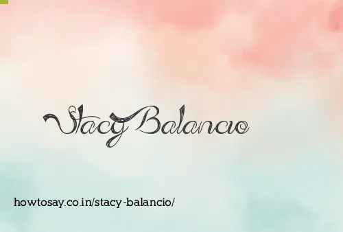 Stacy Balancio