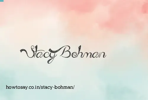 Stacy Bohman