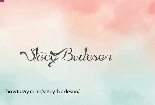 Stacy Burleson